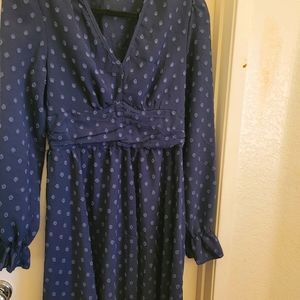 Blue dress